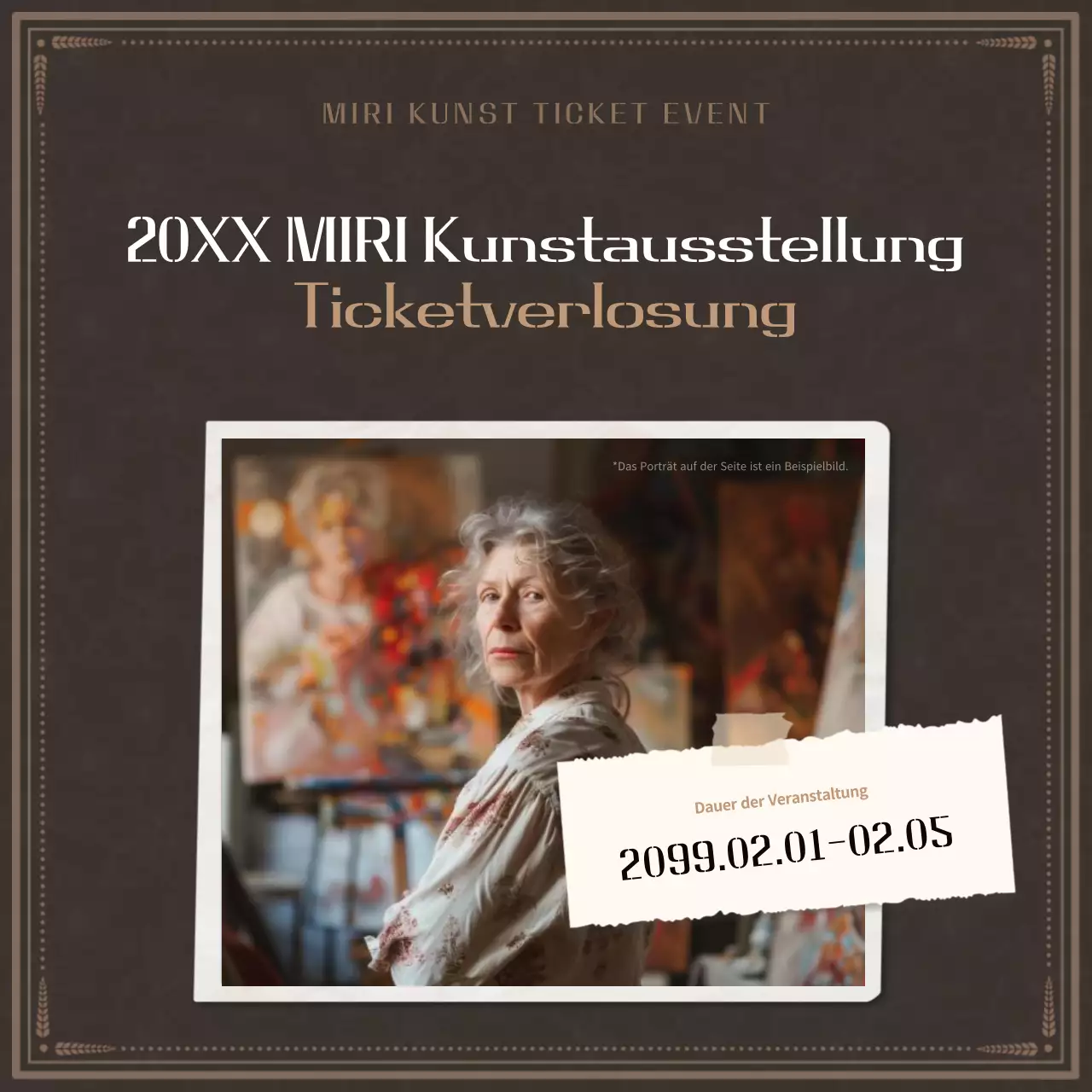 Brown Vintage Ausstellung Veranstaltungen