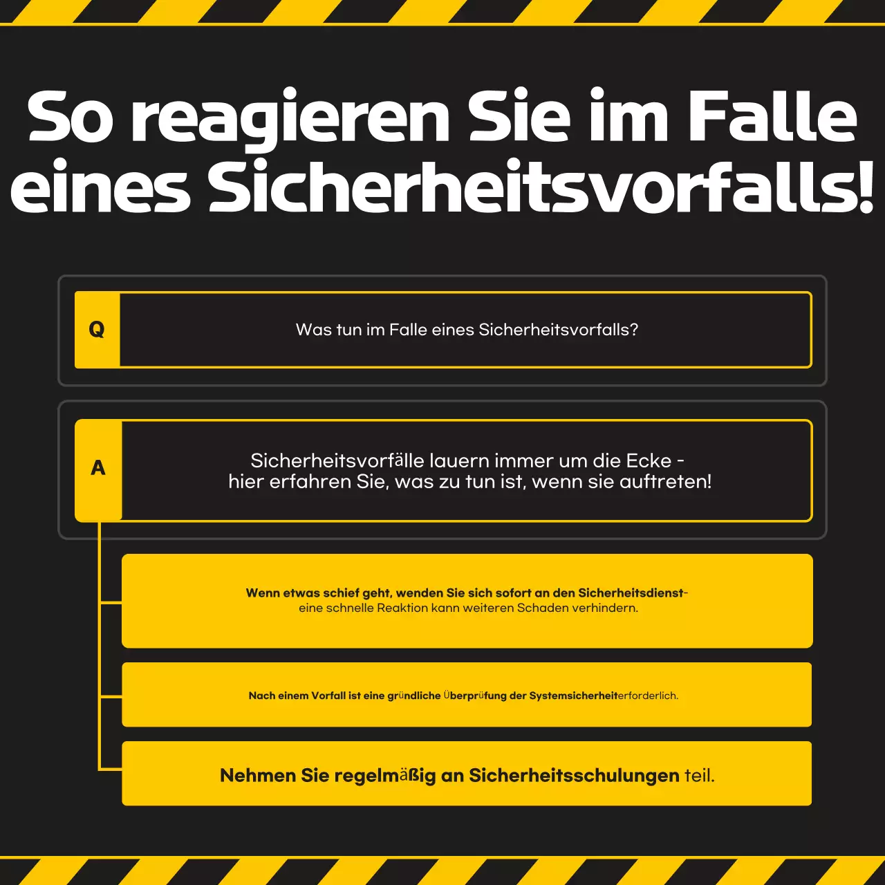 Yellow Modern Security Benutzerhandbuch