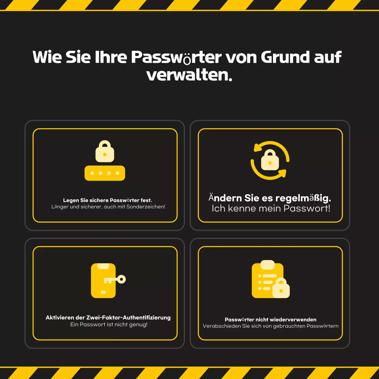 Yellow Modern Security Benutzerhandbuch