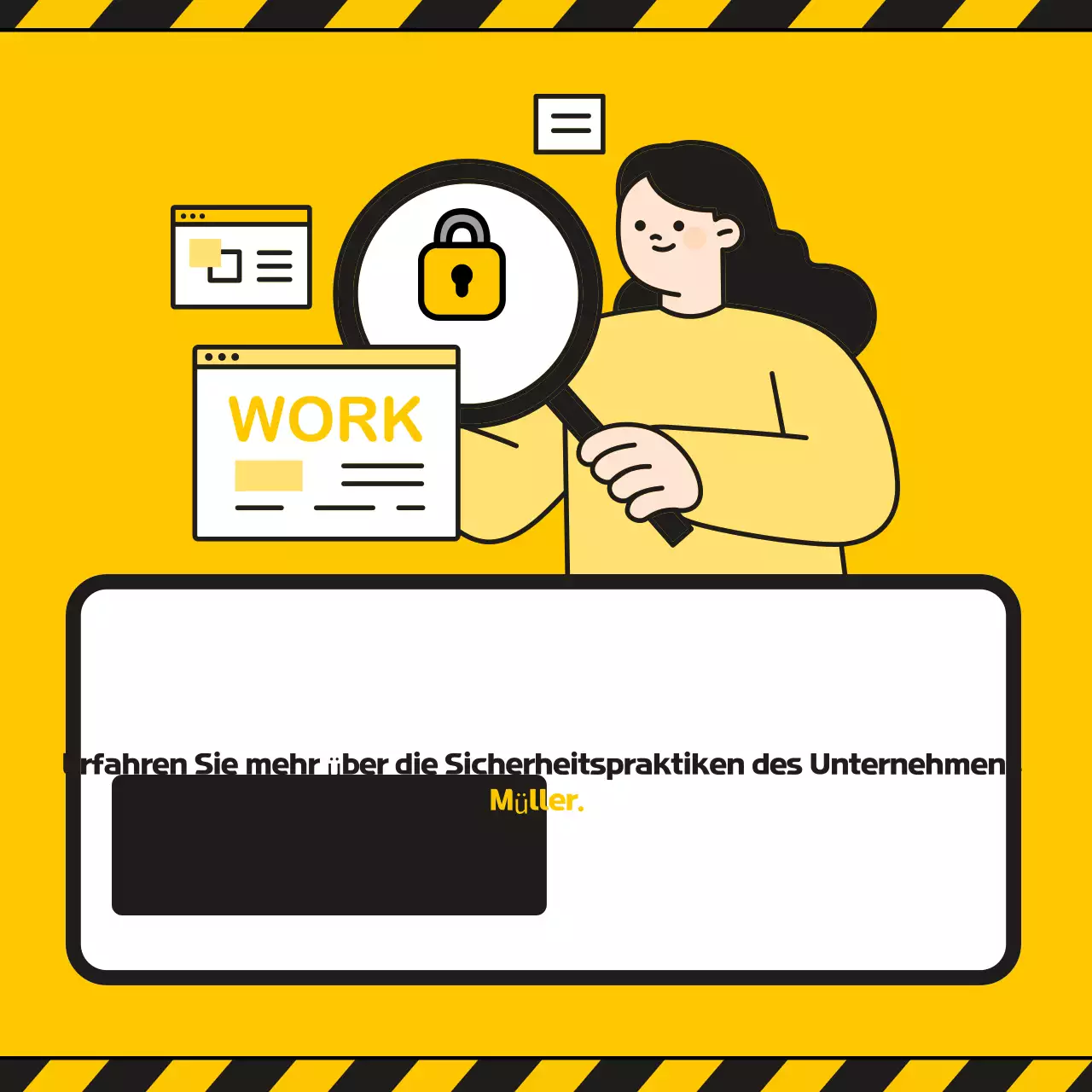 Yellow Modern Security Benutzerhandbuch