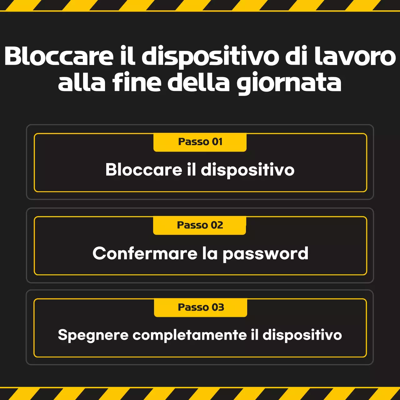Guida all'uso di Yellow Modern Security