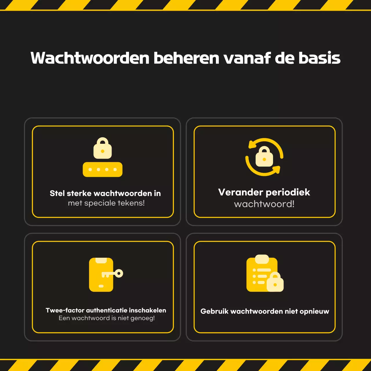 Yellow Modern Security Gebruikershandleiding