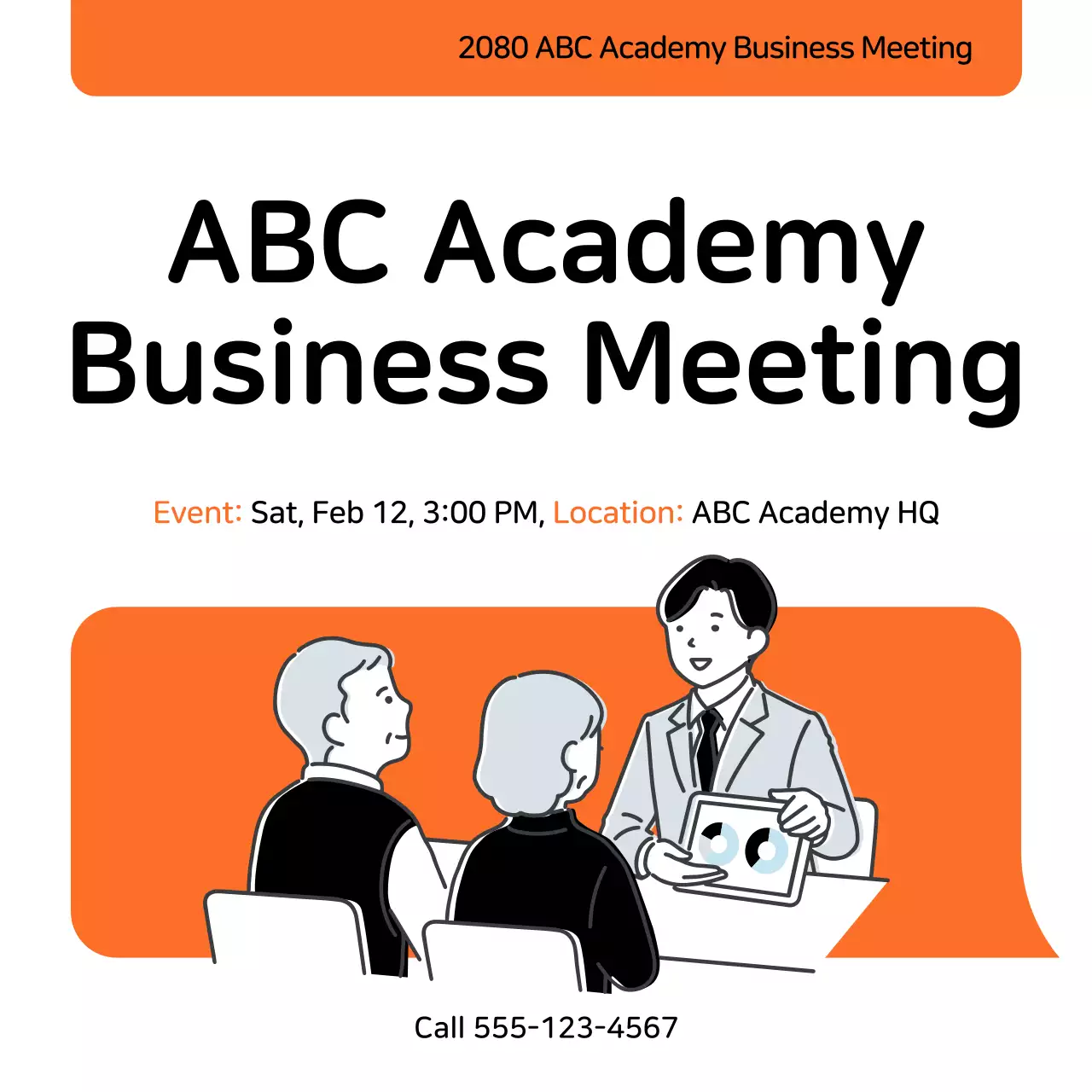 Orange Simple Trainee Recruitment Announcement