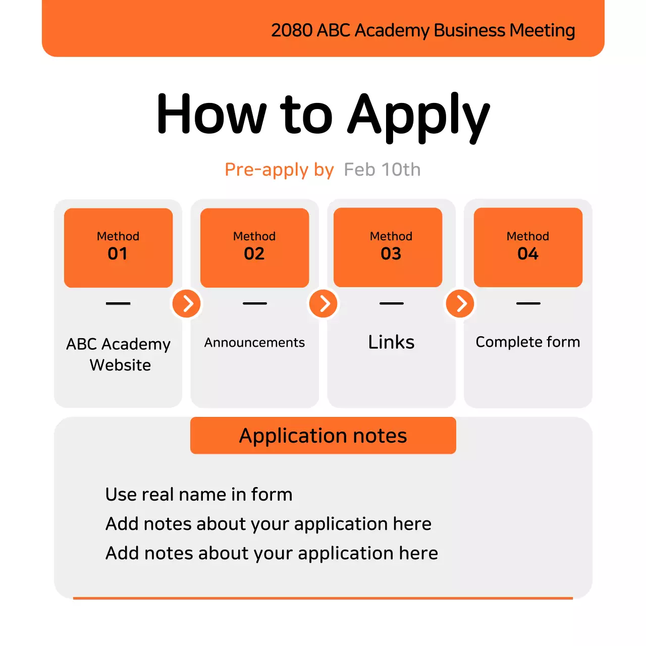Orange Simple Trainee Recruitment