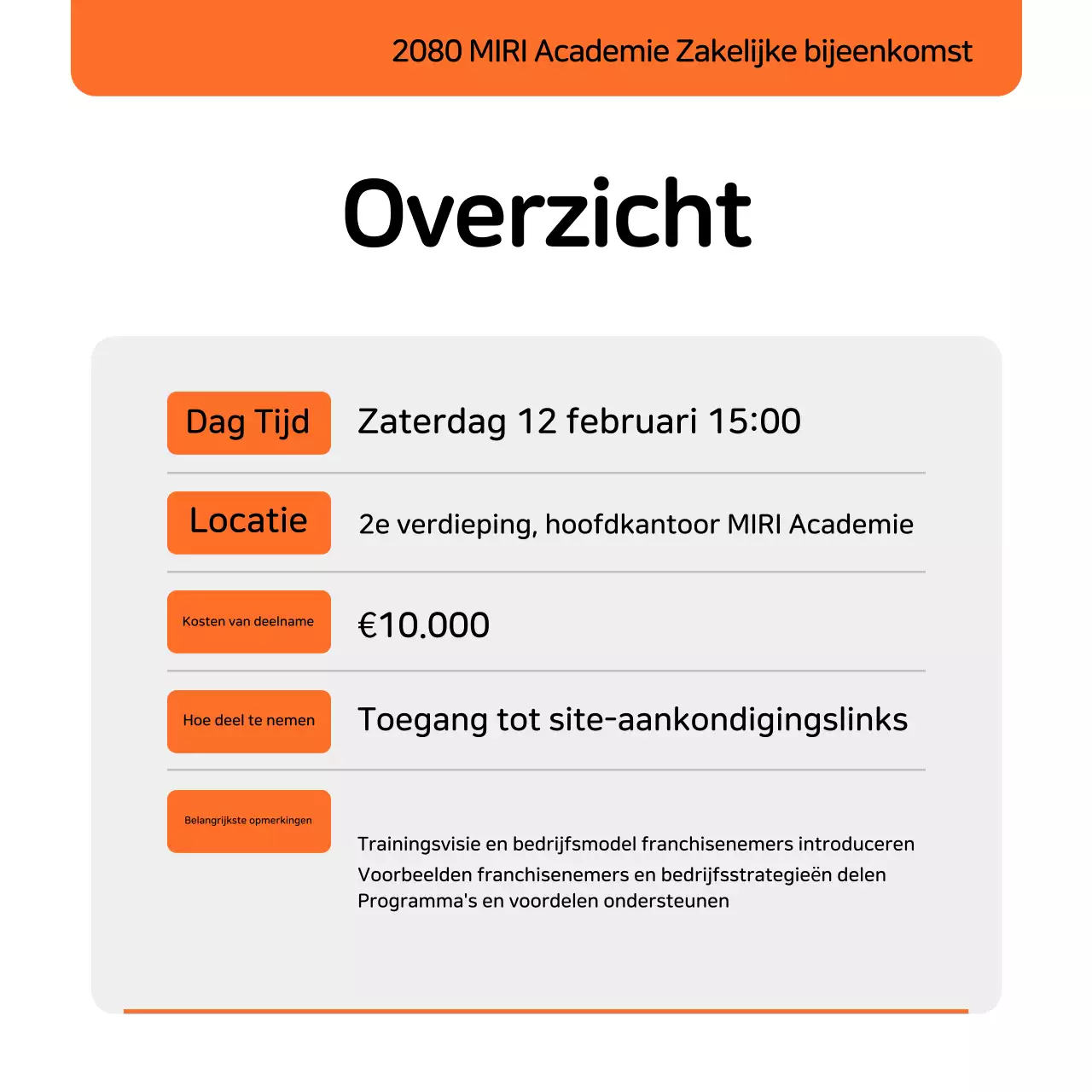 Oranje Simpel Stagiair Werving