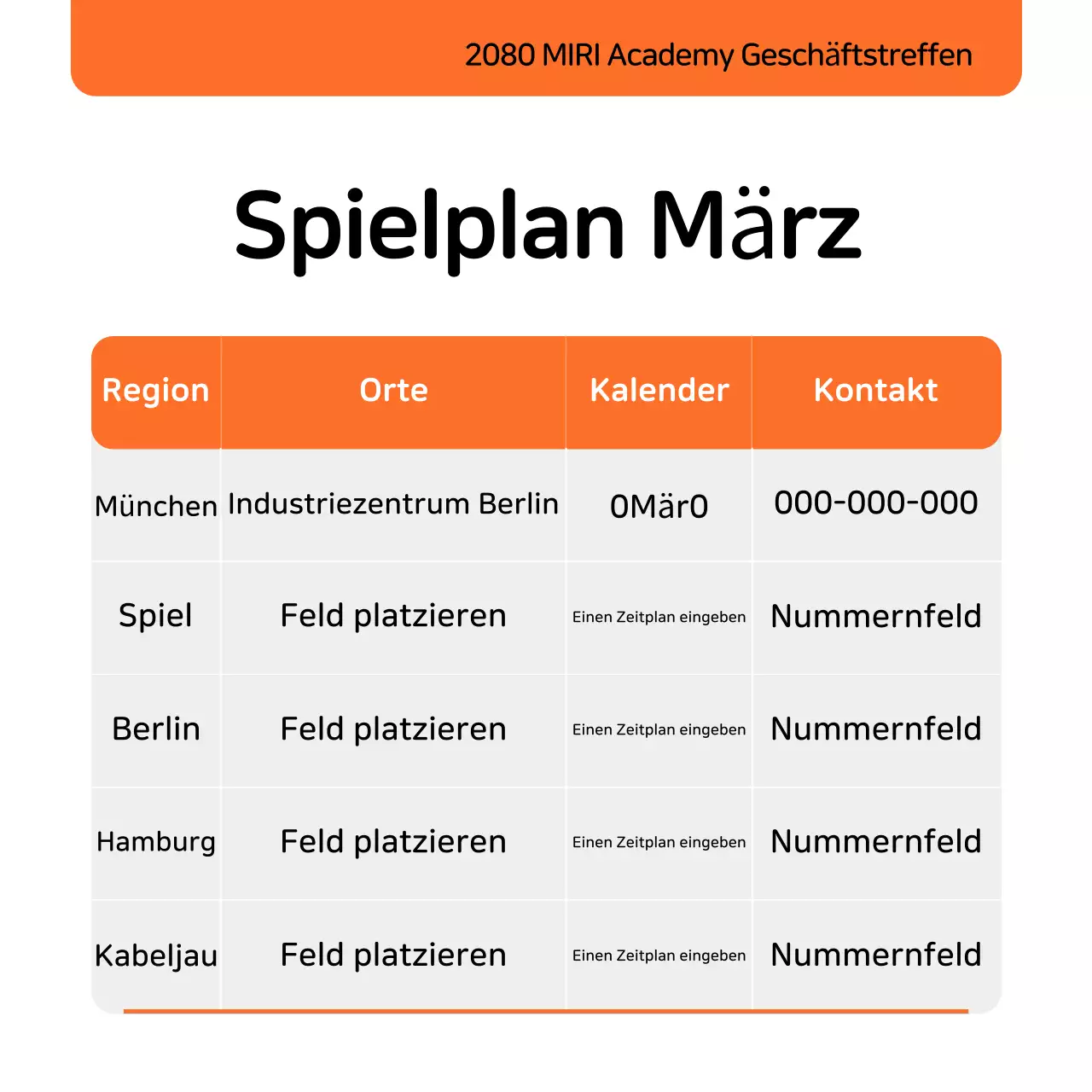 Orange Simple Trainee Recruitment