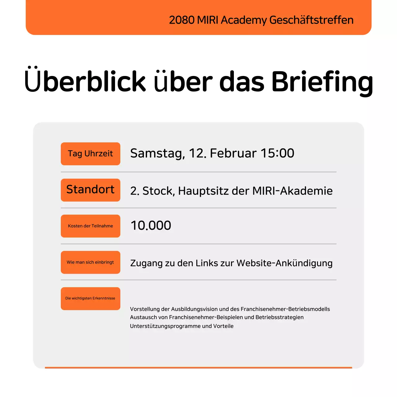 Orange Simple Trainee Recruitment