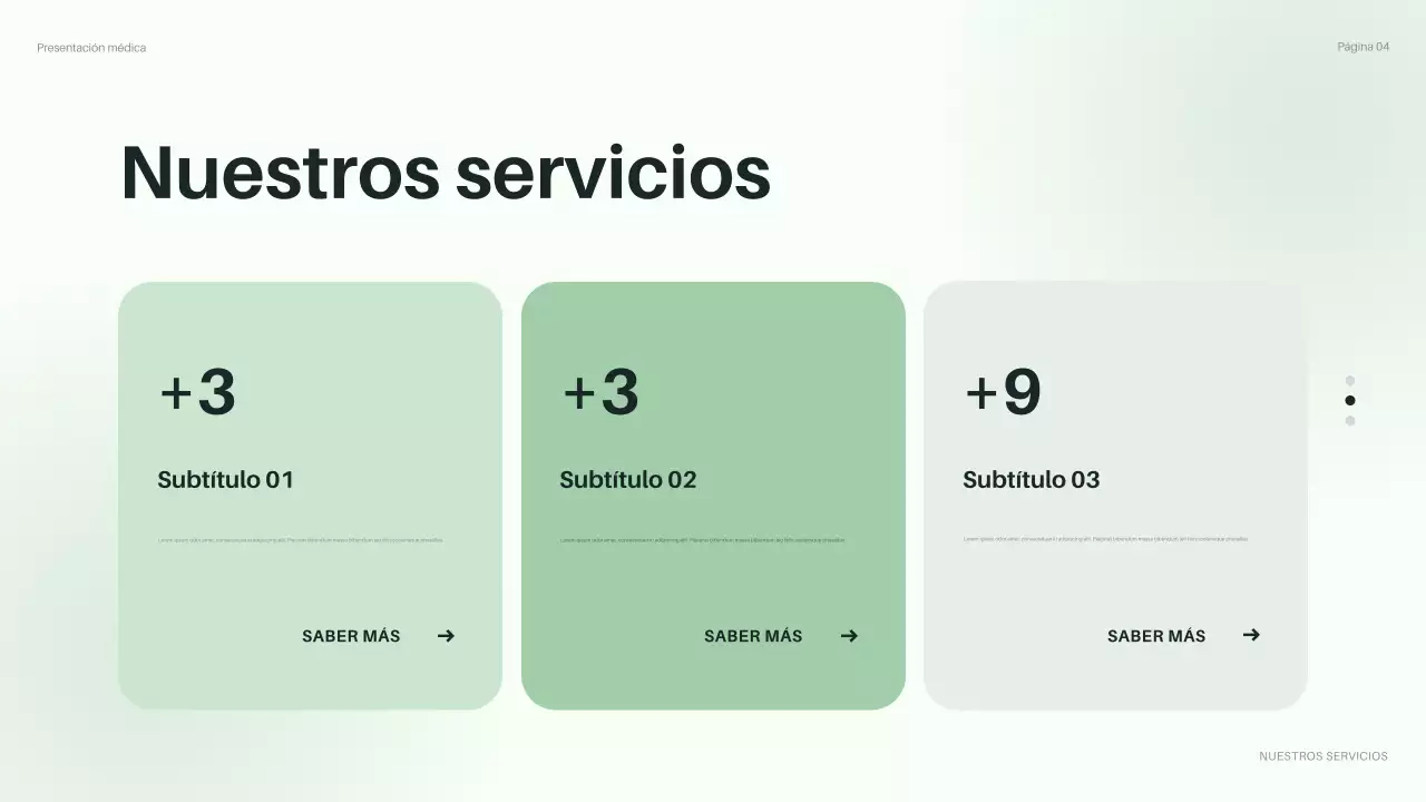 presentación de la sanidad moderna y ecológica