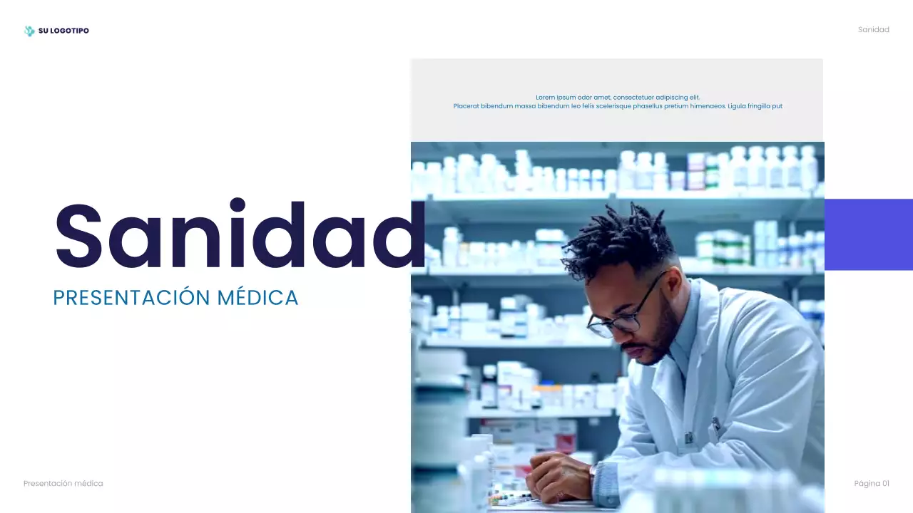 presentación de blue professional healthcare