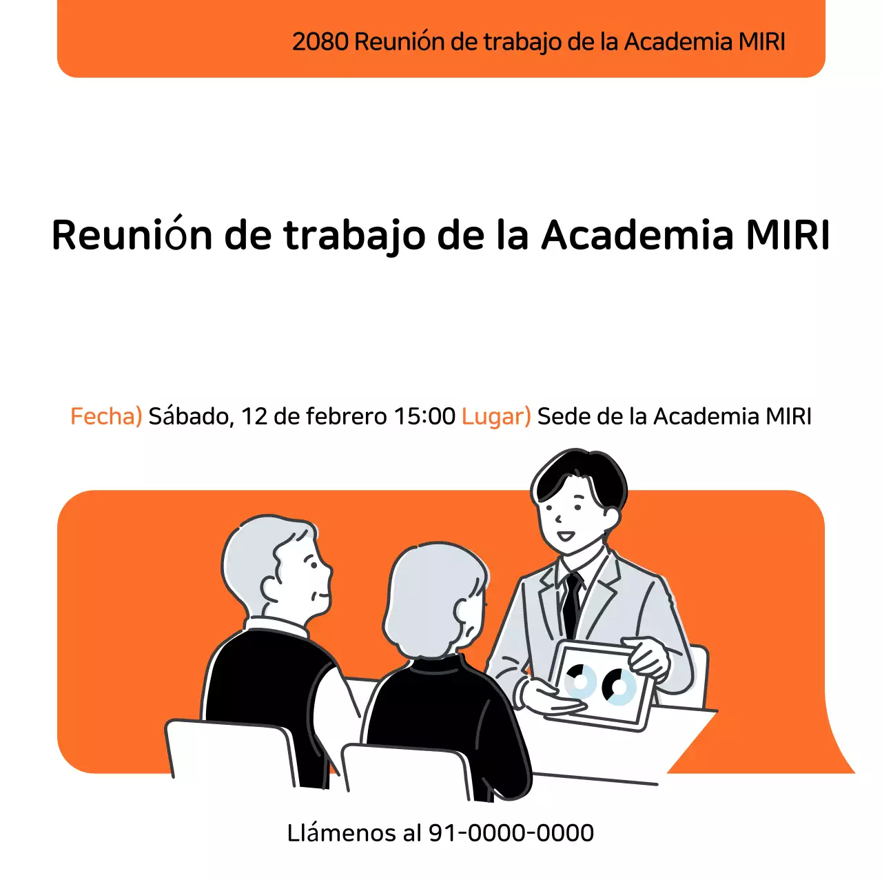 Contratación de becarios Orange Simple