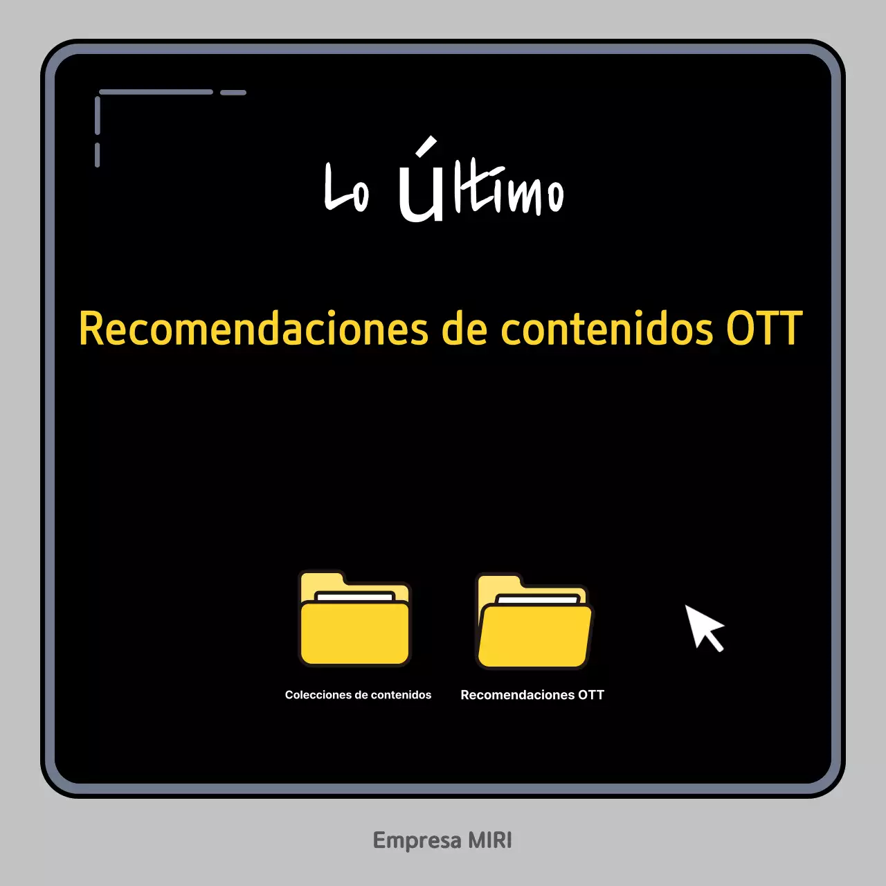 Black Modern Recomendaciones de contenidos OTT