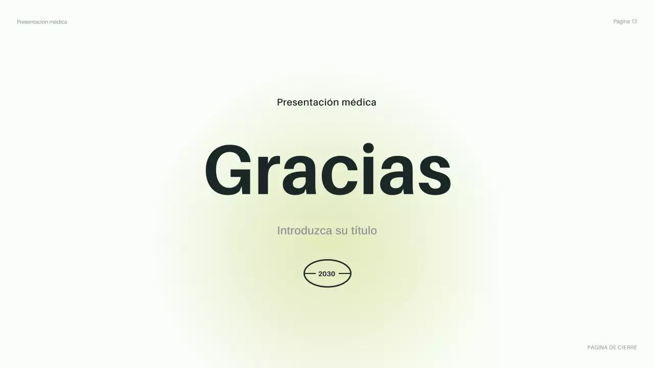 presentación de la sanidad moderna y ecológica