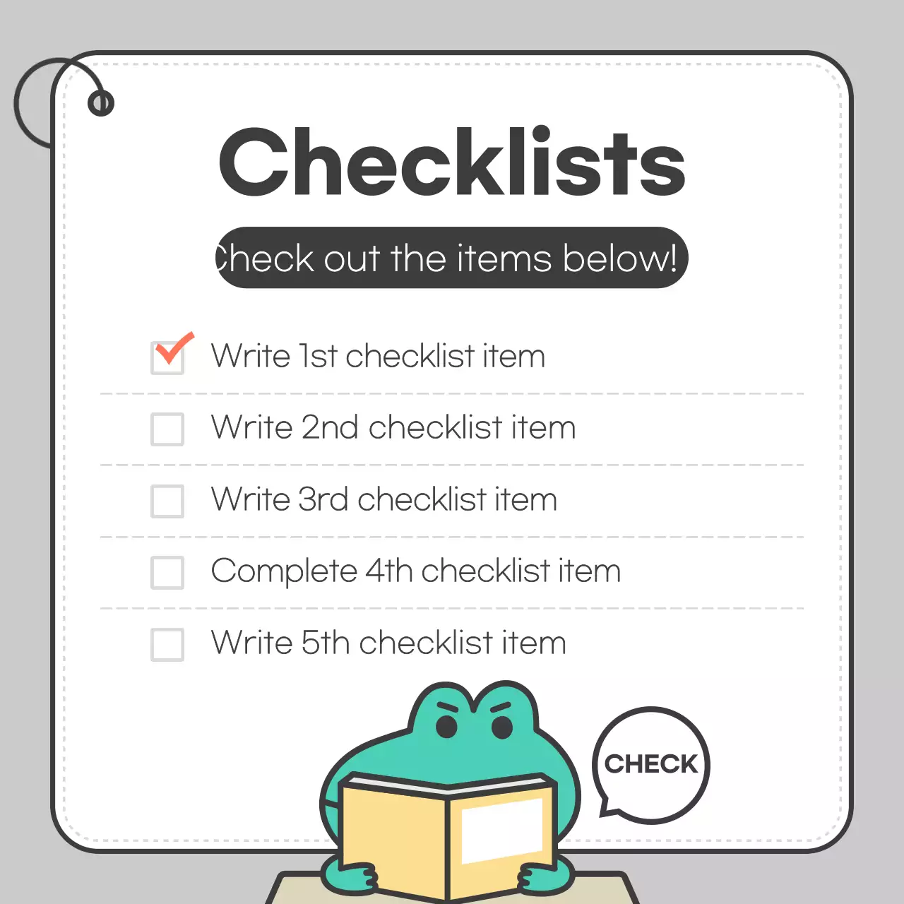 Gray Simple CardPromote News