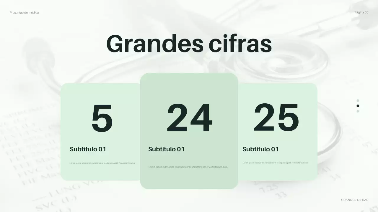 presentación de la sanidad moderna y ecológica