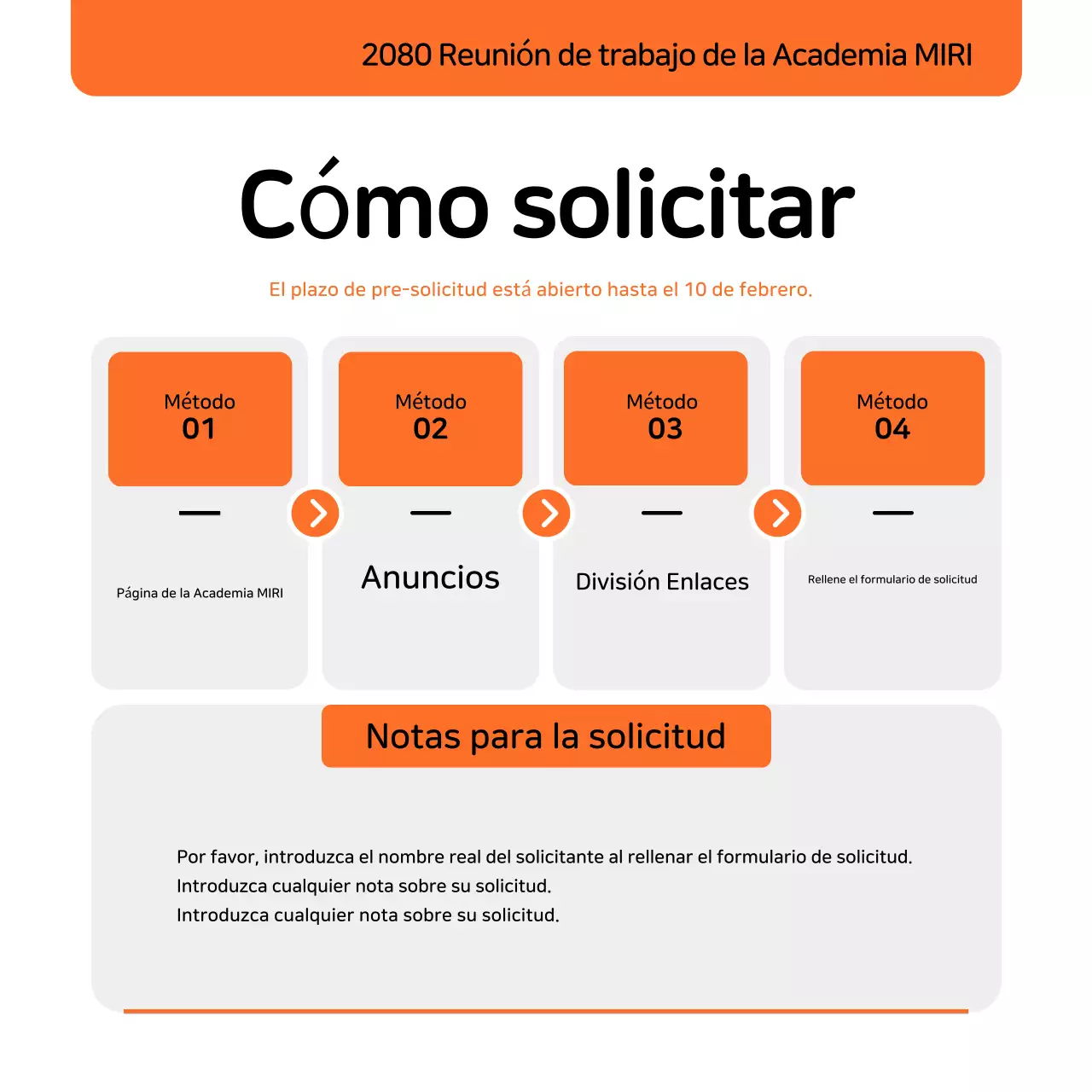 Contratación de becarios Orange Simple