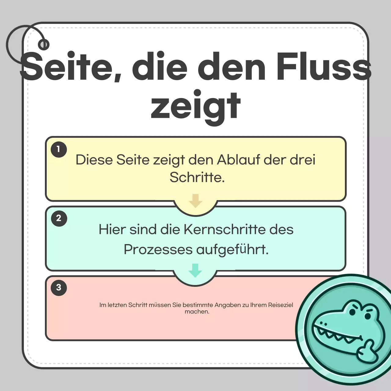 Graue einfache KarteNachrichten fördern