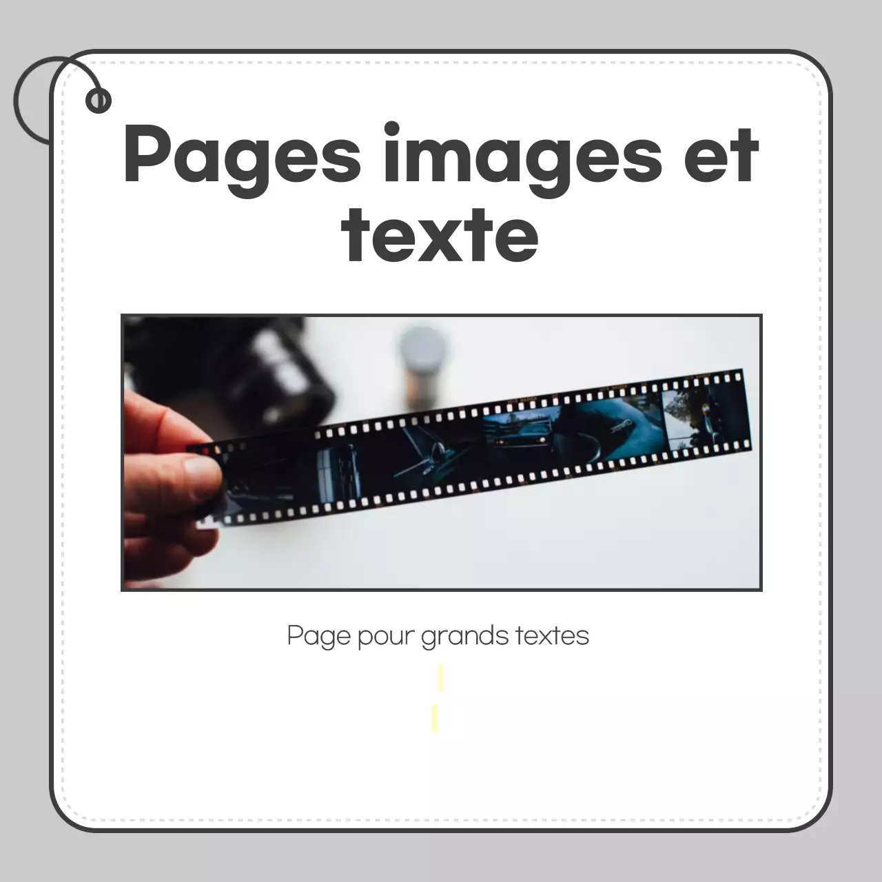 Carte simple grisePromouvoir l'actualité