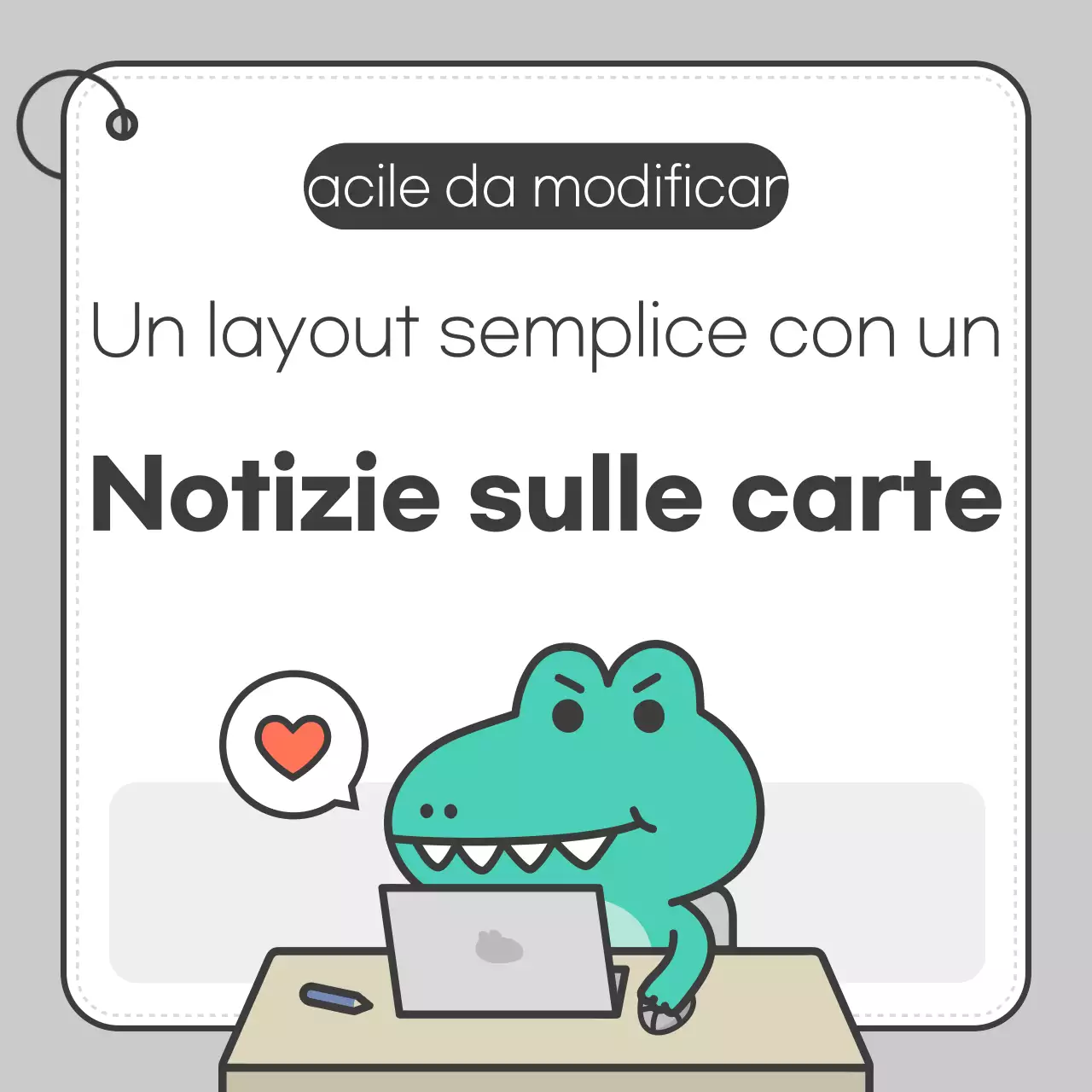 Carta semplice grigiaPromuovi notizie