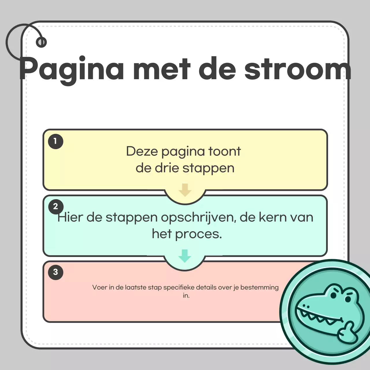 Grijze eenvoudige kaartPromoot nieuws