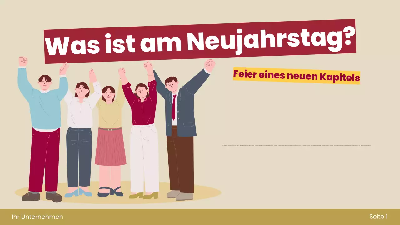 rot retro neujahr einladung