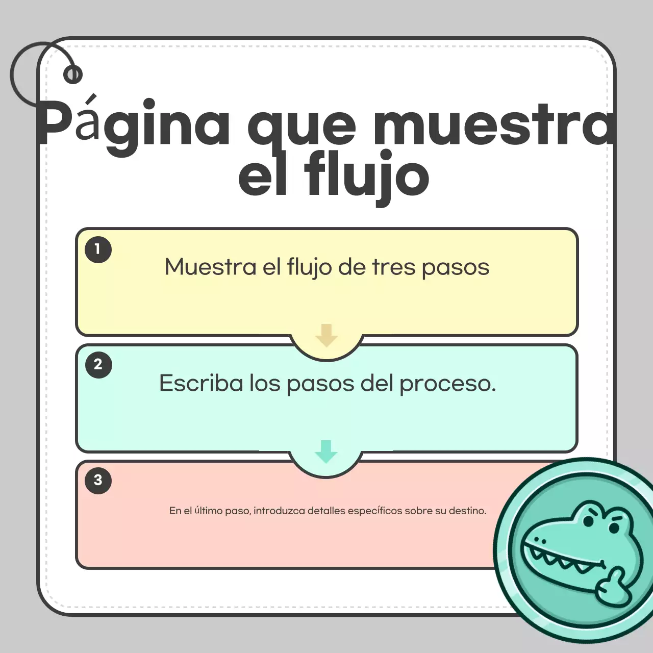 Tarjeta Simple GrisPromocionar noticias