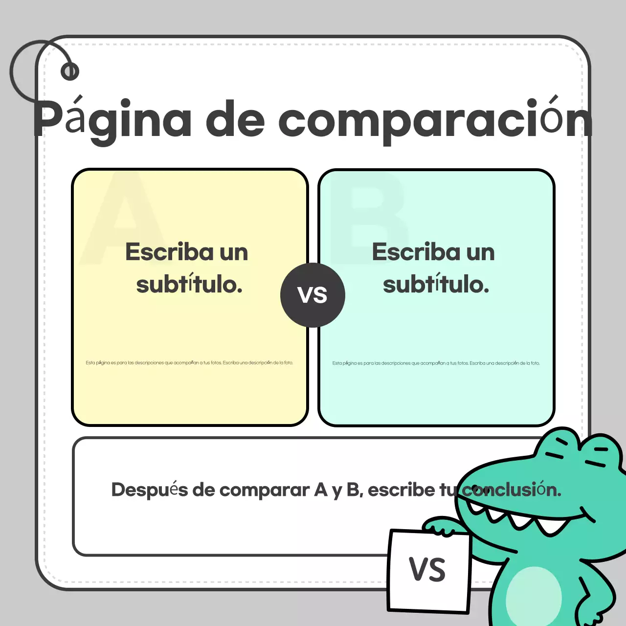 Tarjeta Simple GrisPromocionar noticias