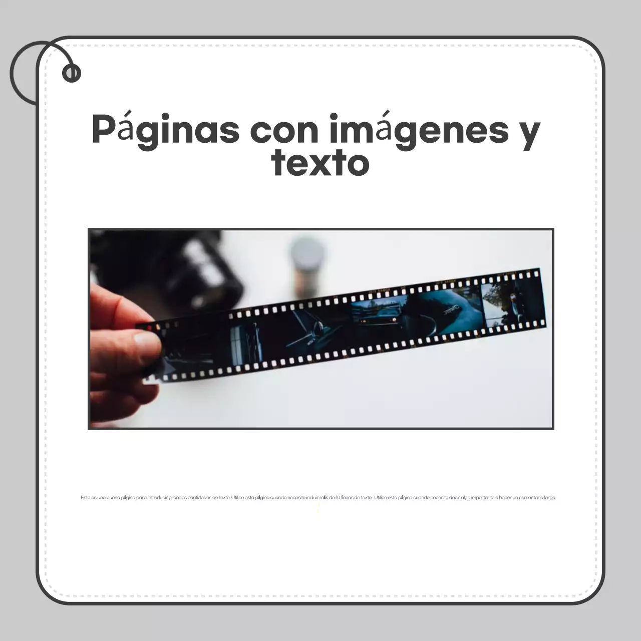 Tarjeta Simple GrisPromocionar noticias