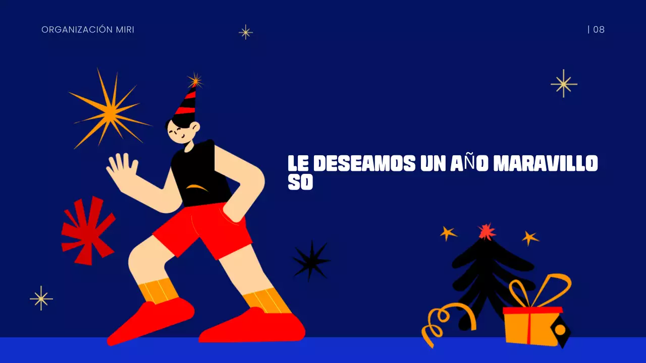 Presentación del Año Nuevo Azul