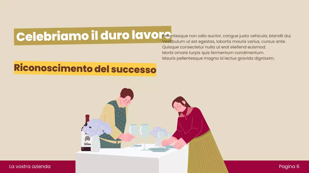 invito a capodanno retrò rosso