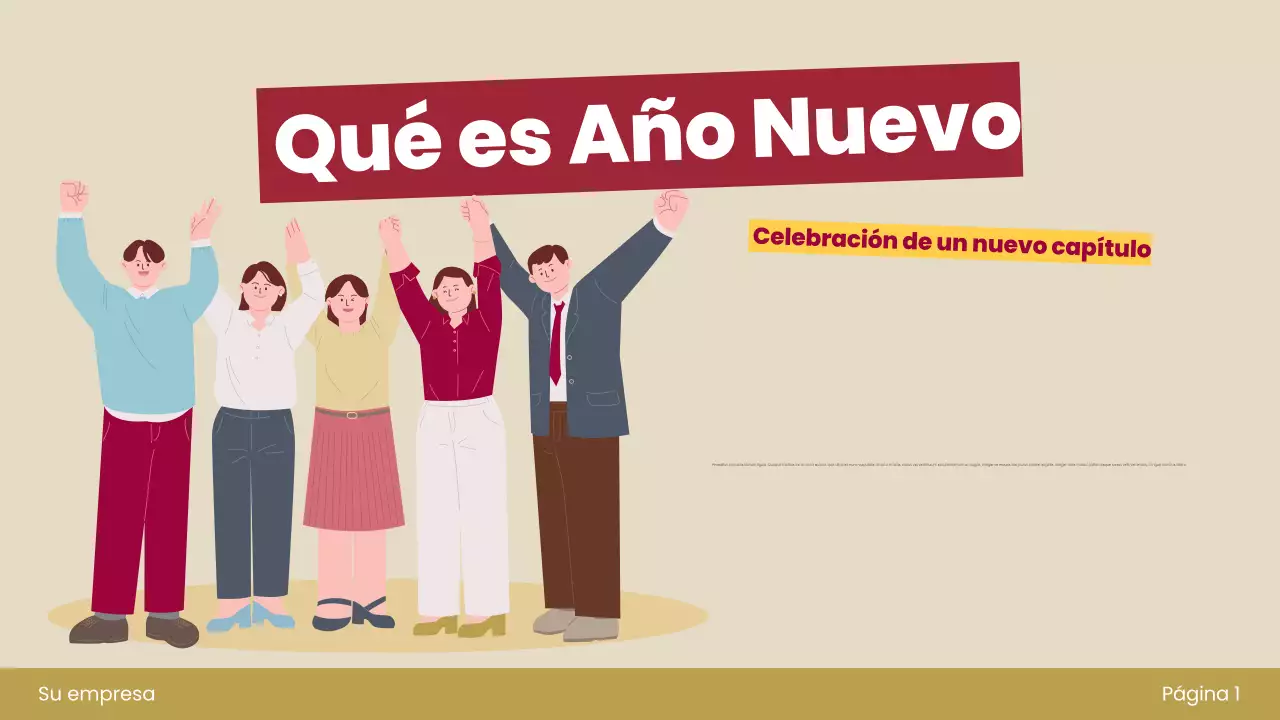 invitación retro roja de año nuevo