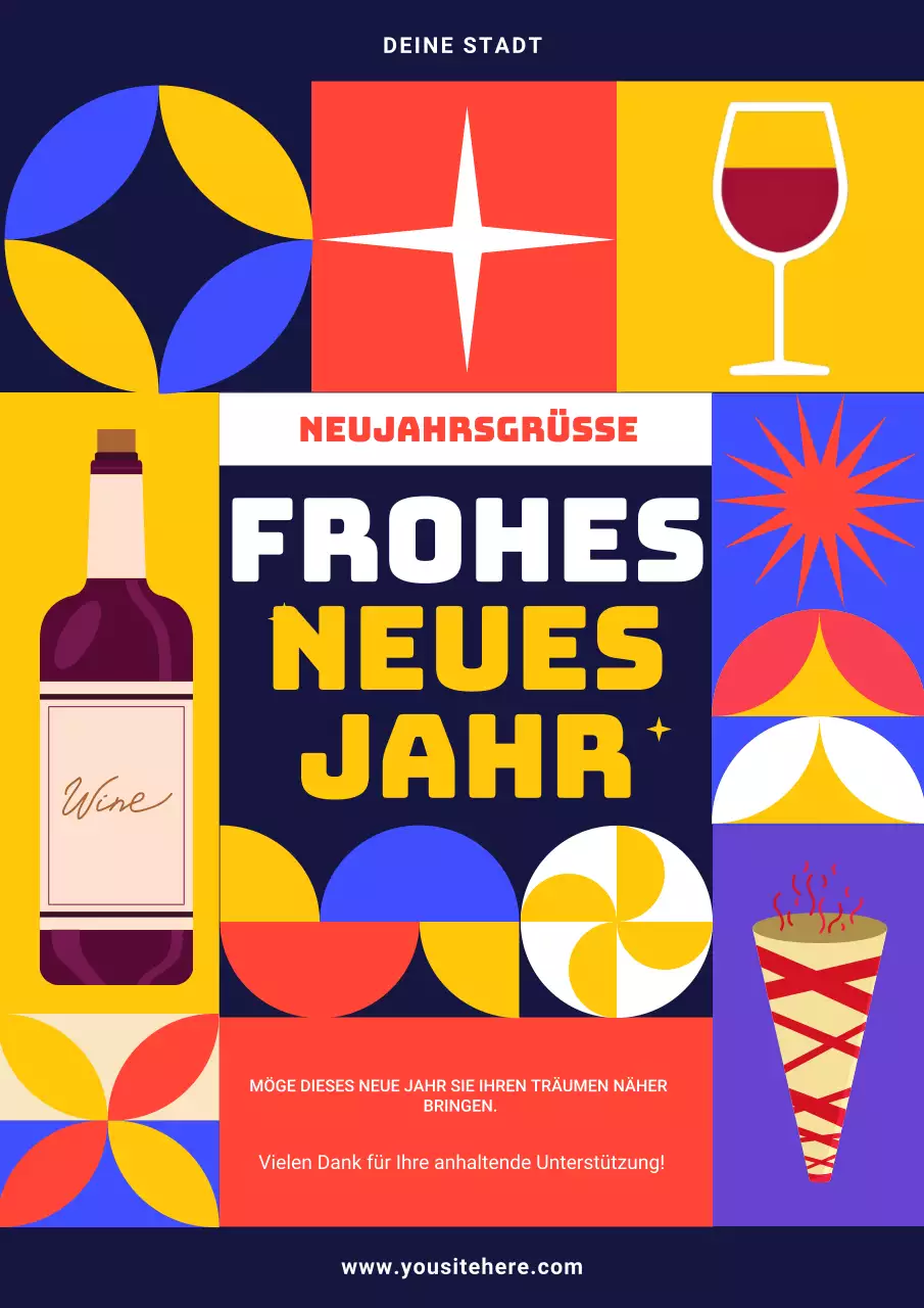 Frohe Neujahrsgrüße