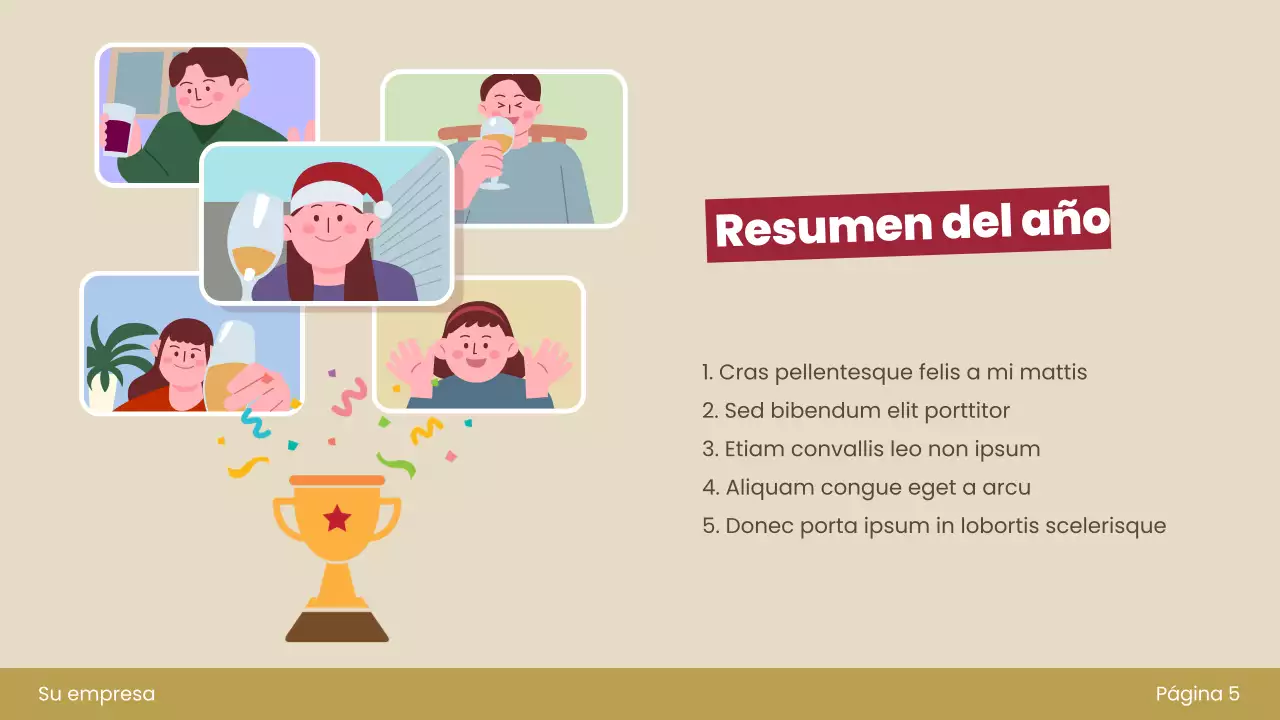 invitación retro roja de año nuevo