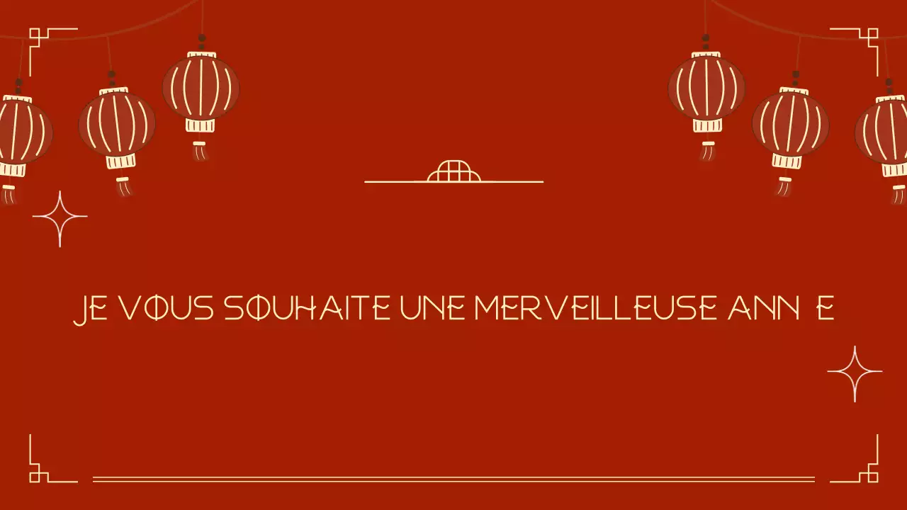 annonce du festival traditionnel rouge