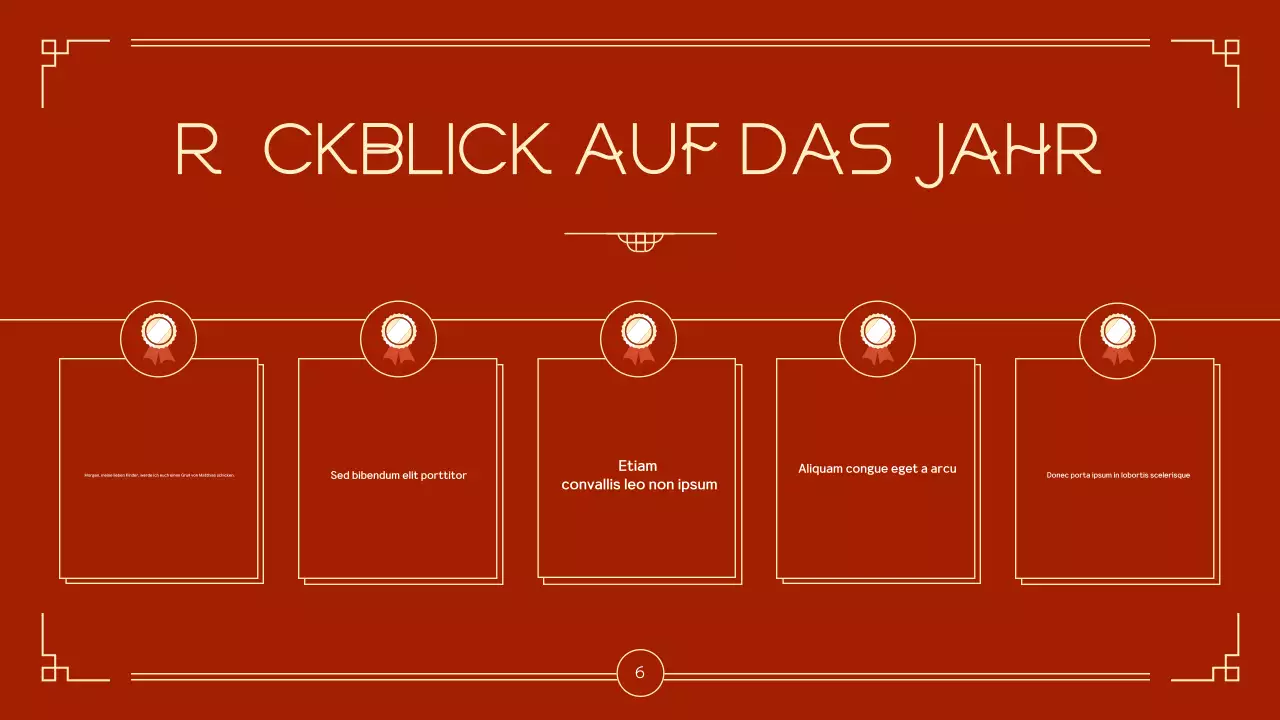 rote traditionelle Festankündigung