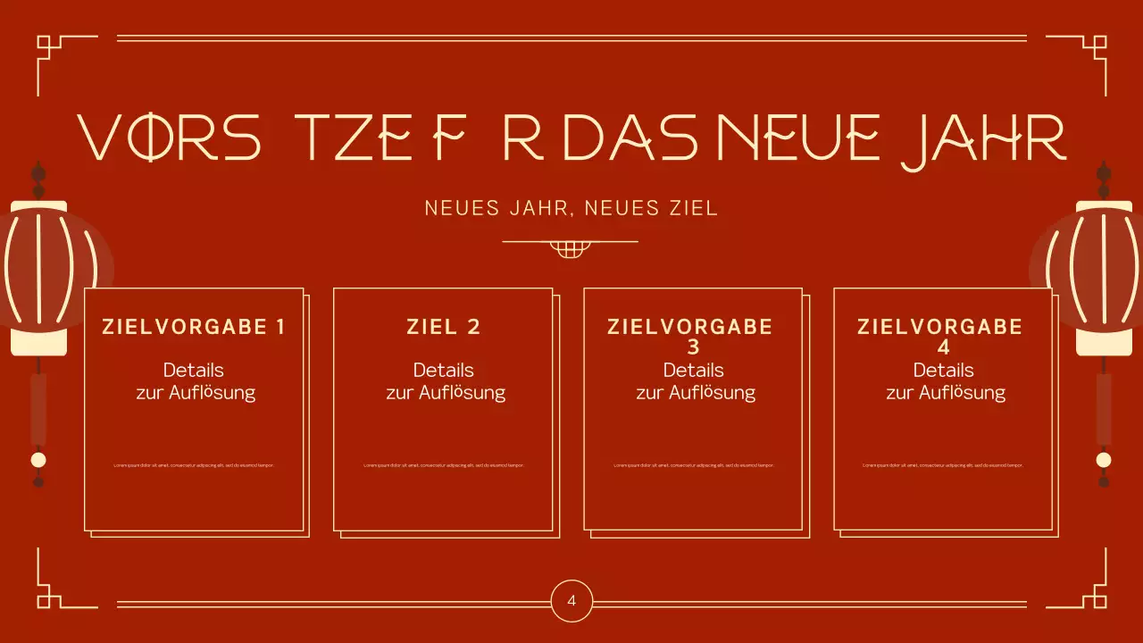 rote traditionelle Festankündigung
