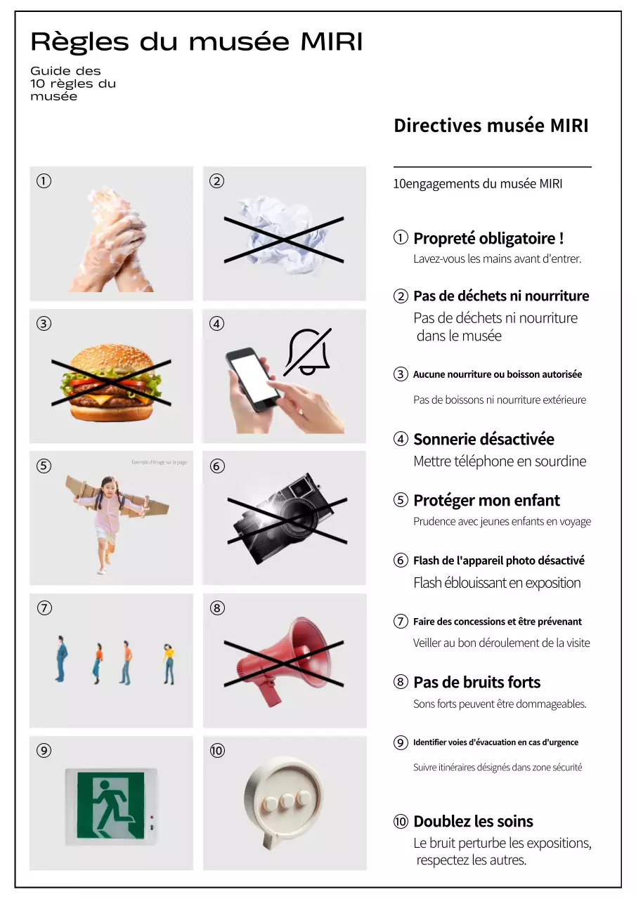 Guide du musée Grey Simple