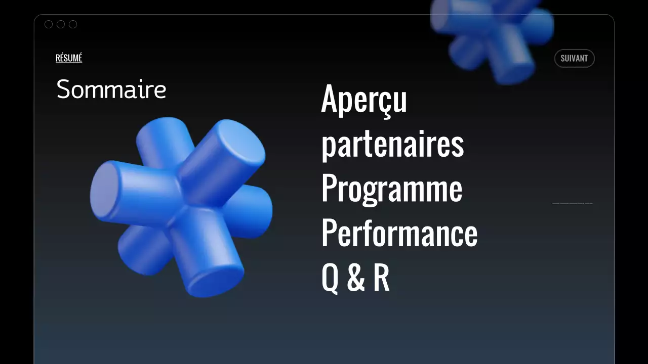 Événements de carrière Blue Modern