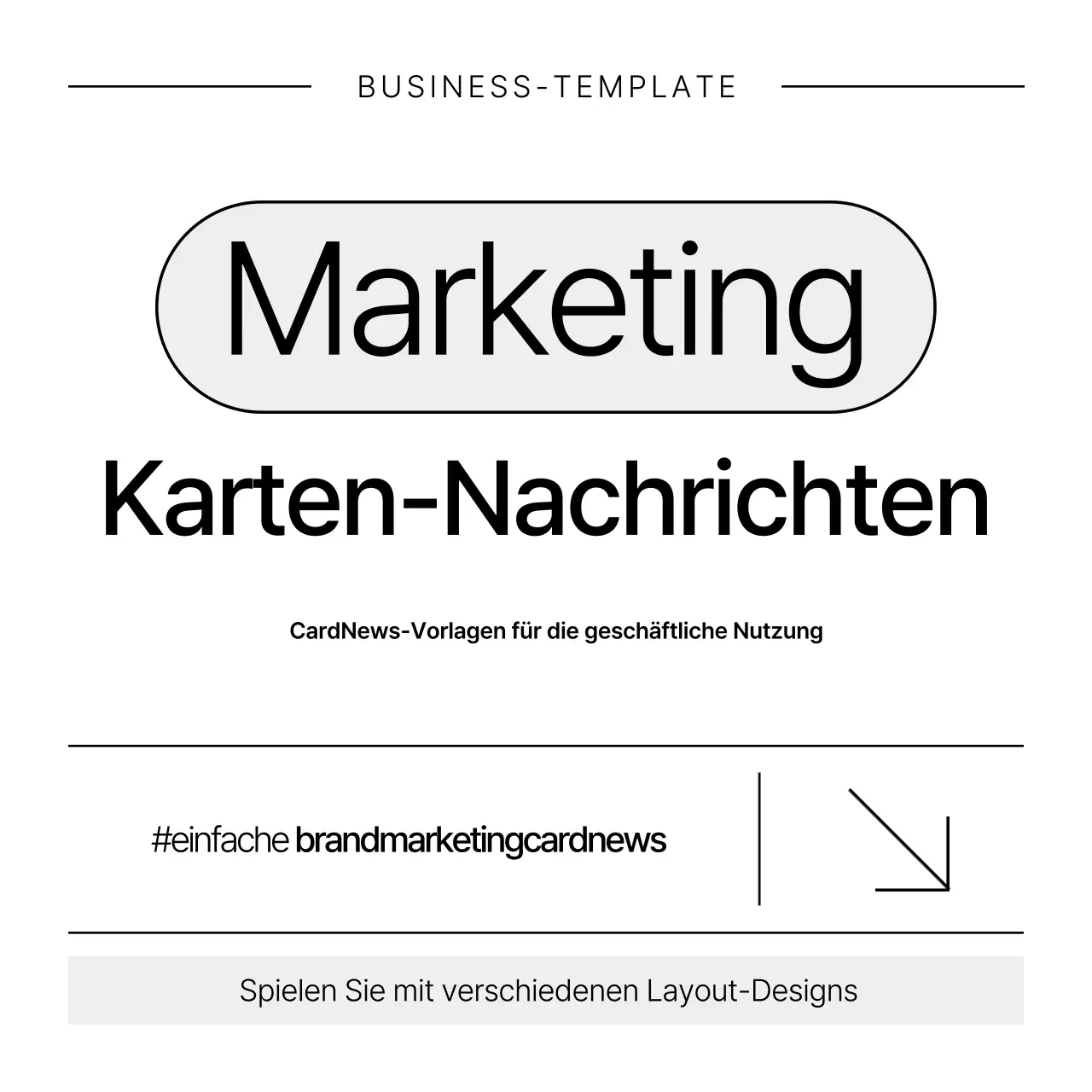 Weiß Einfaches Marketing-Handbuch