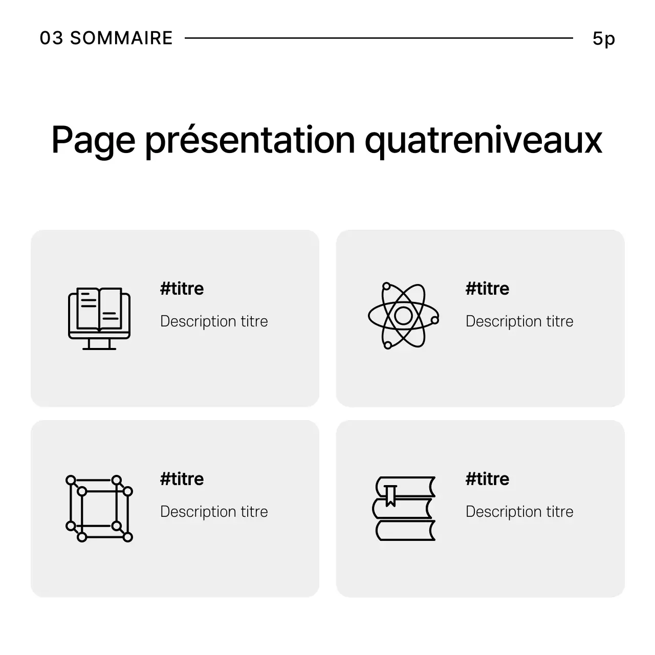 Manuel de marketing blanc simple