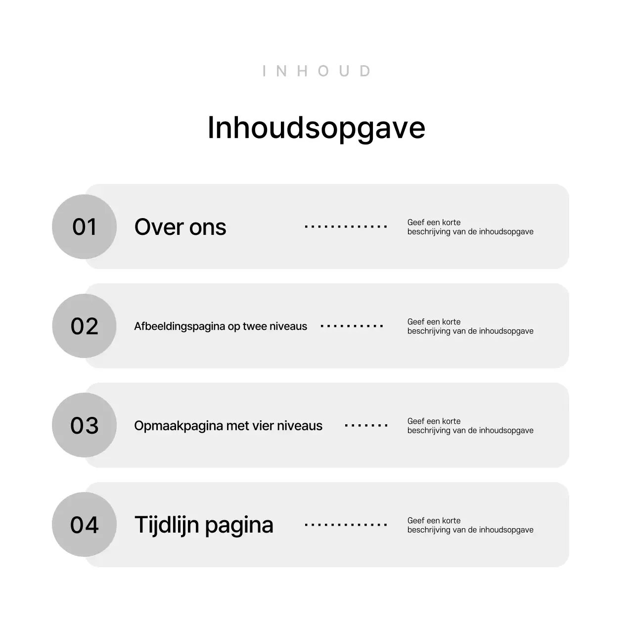 Witte eenvoudige marketinghandleiding