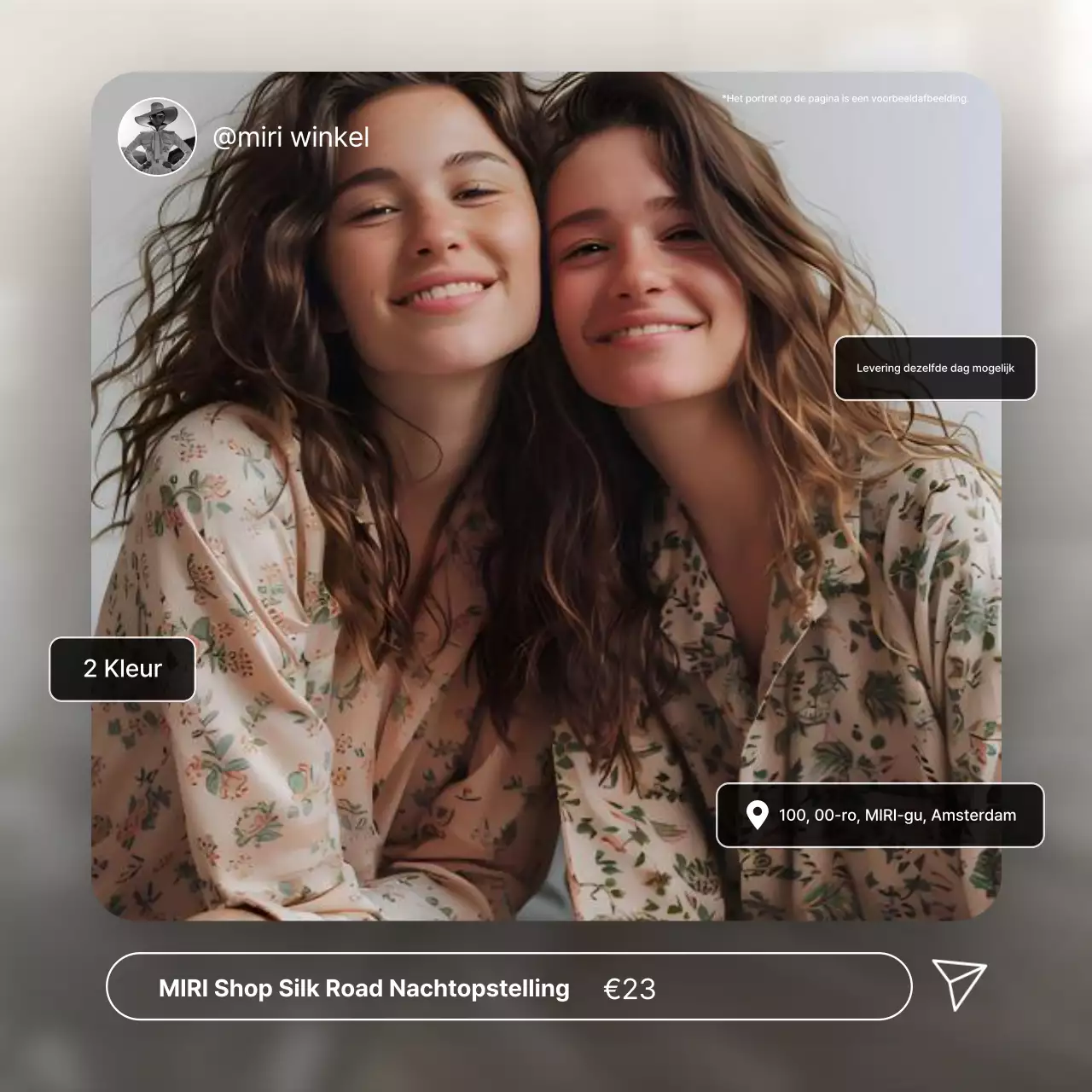 Witte moderne home entertainment advertentie