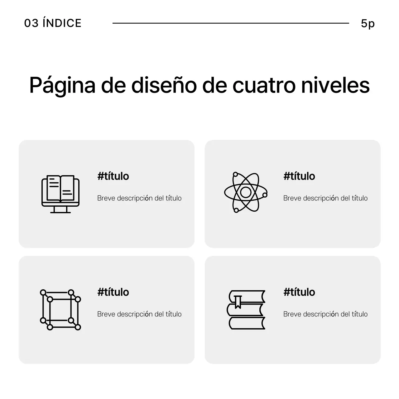 Manual de marketing White Simple