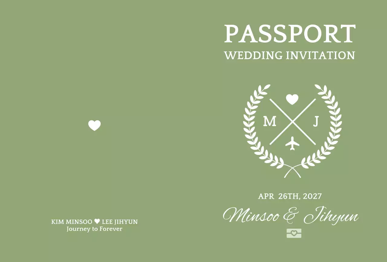 Abstrak Undangan Pernikahan Sederhana