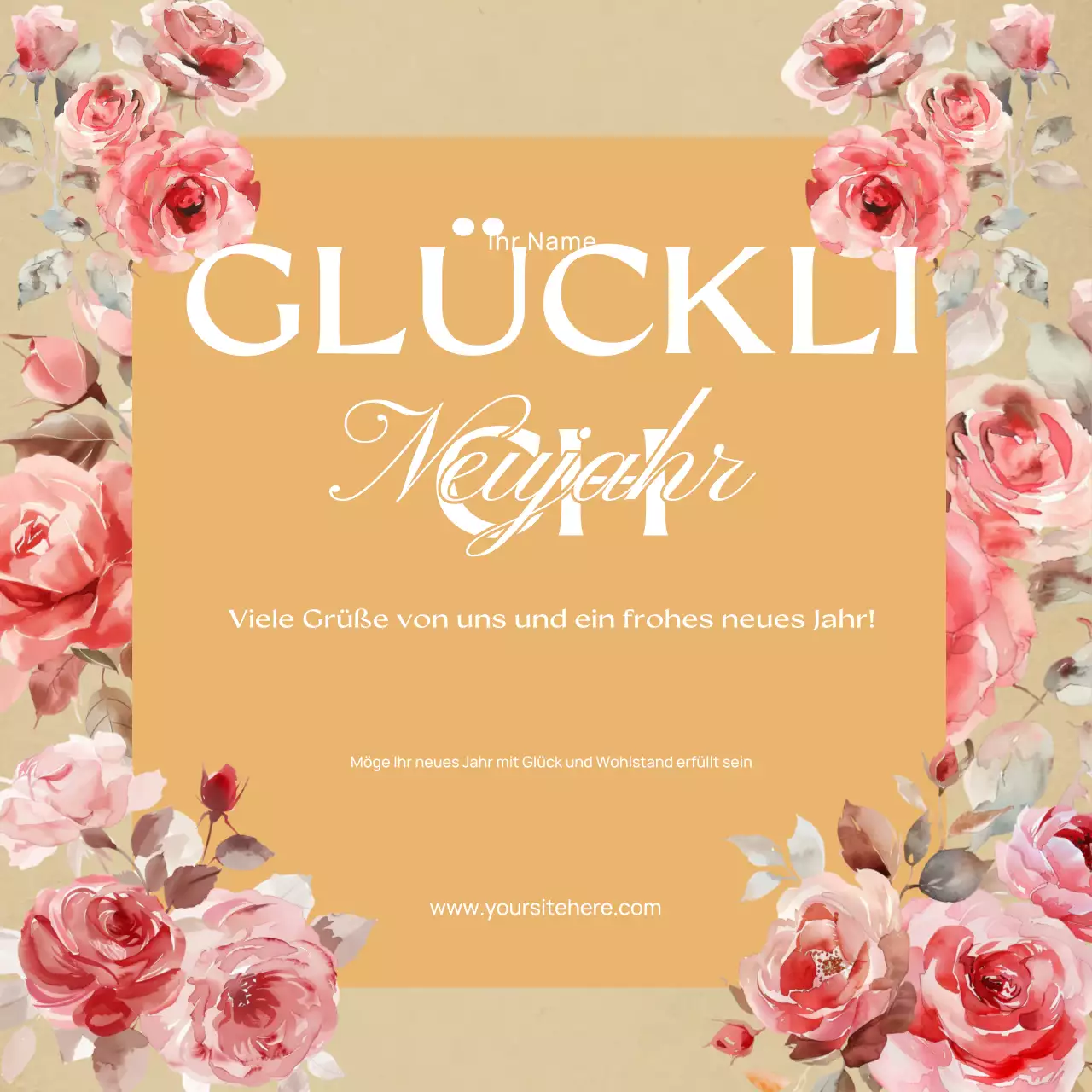 Frohe Neujahrsgrüße