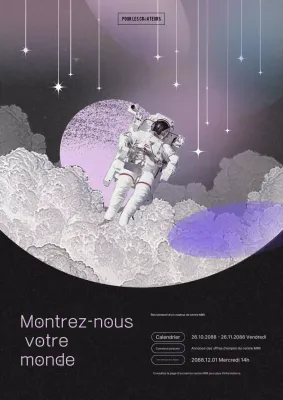 Appel créateur SF mauve