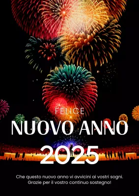 Capodanno colorato e festoso