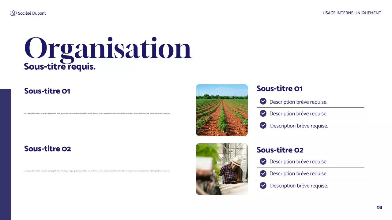 rapport de durabilité de blue floral