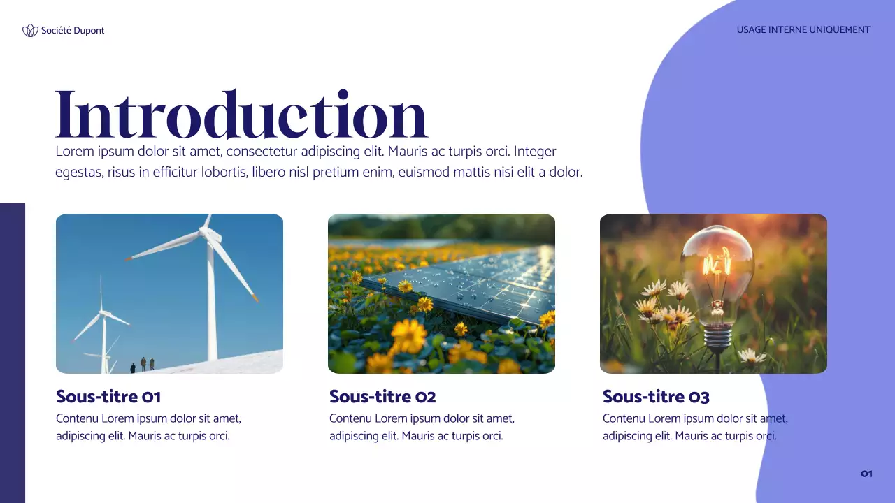 rapport de durabilité de blue floral