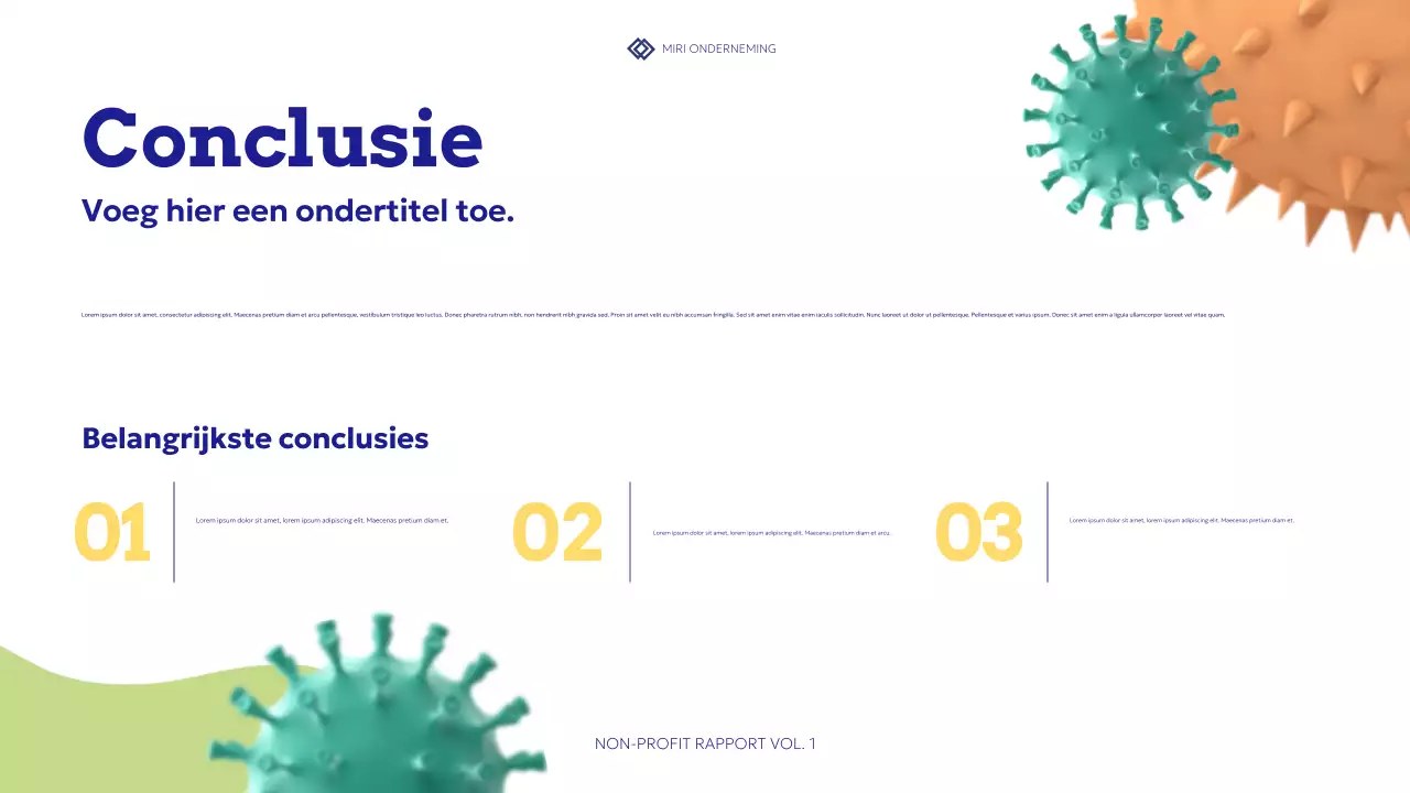 blauw modern gezondheidsvoorlichtingsrapport