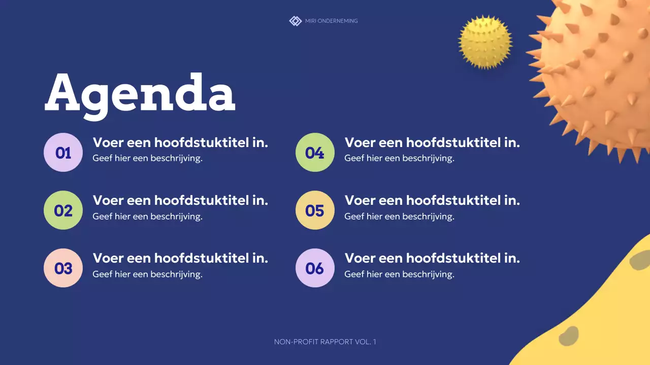 blauw modern gezondheidsvoorlichtingsrapport